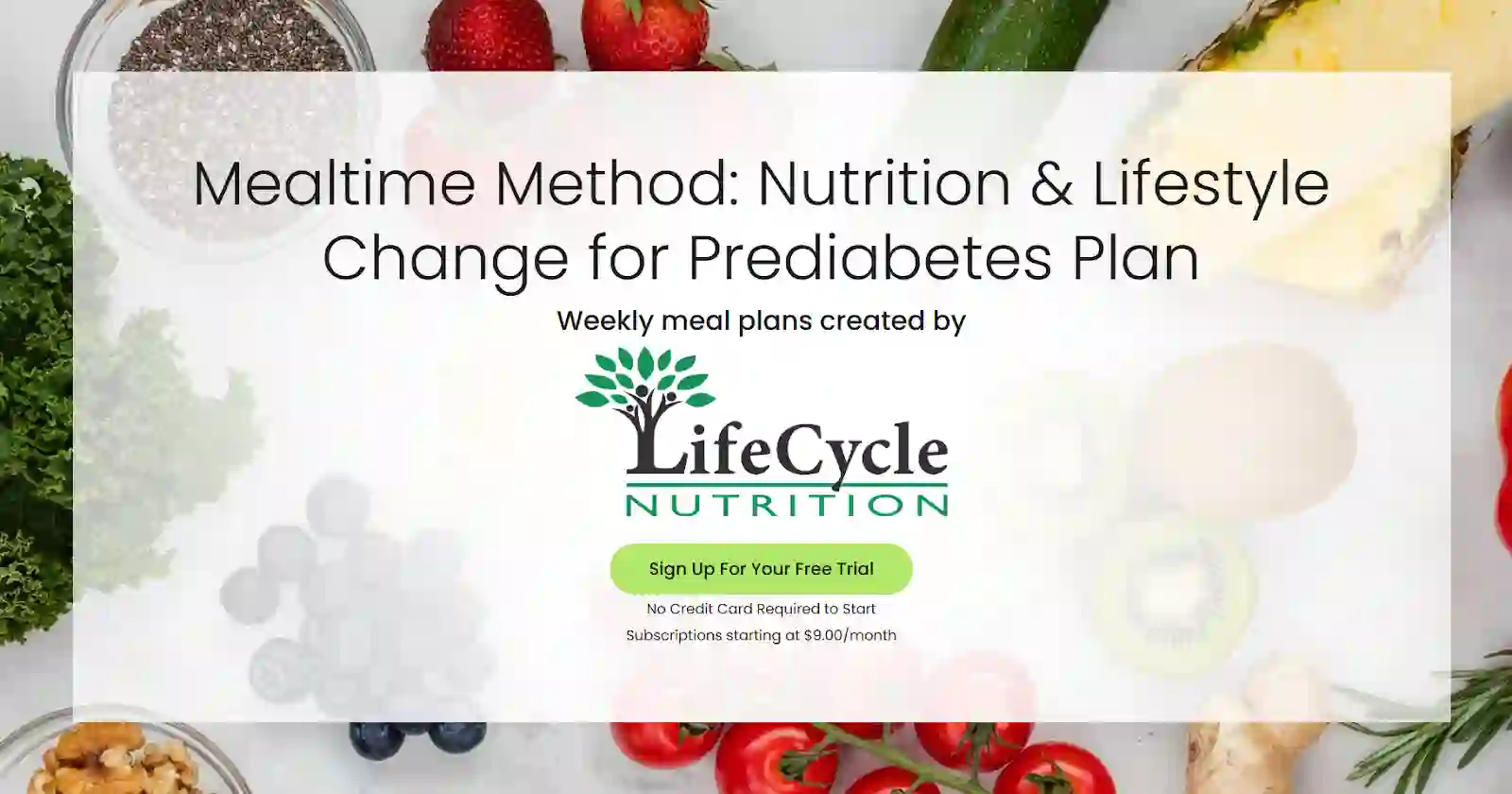 Bonus Two: Mealtime Method Meal Plans